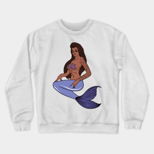 Tattooed mermaid Crewneck Sweatshirt